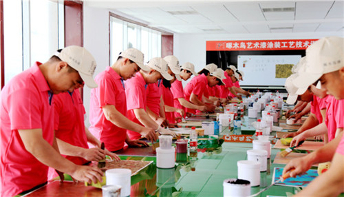  啄木鸟漆业集团 玉石漆 代理商  加盟商