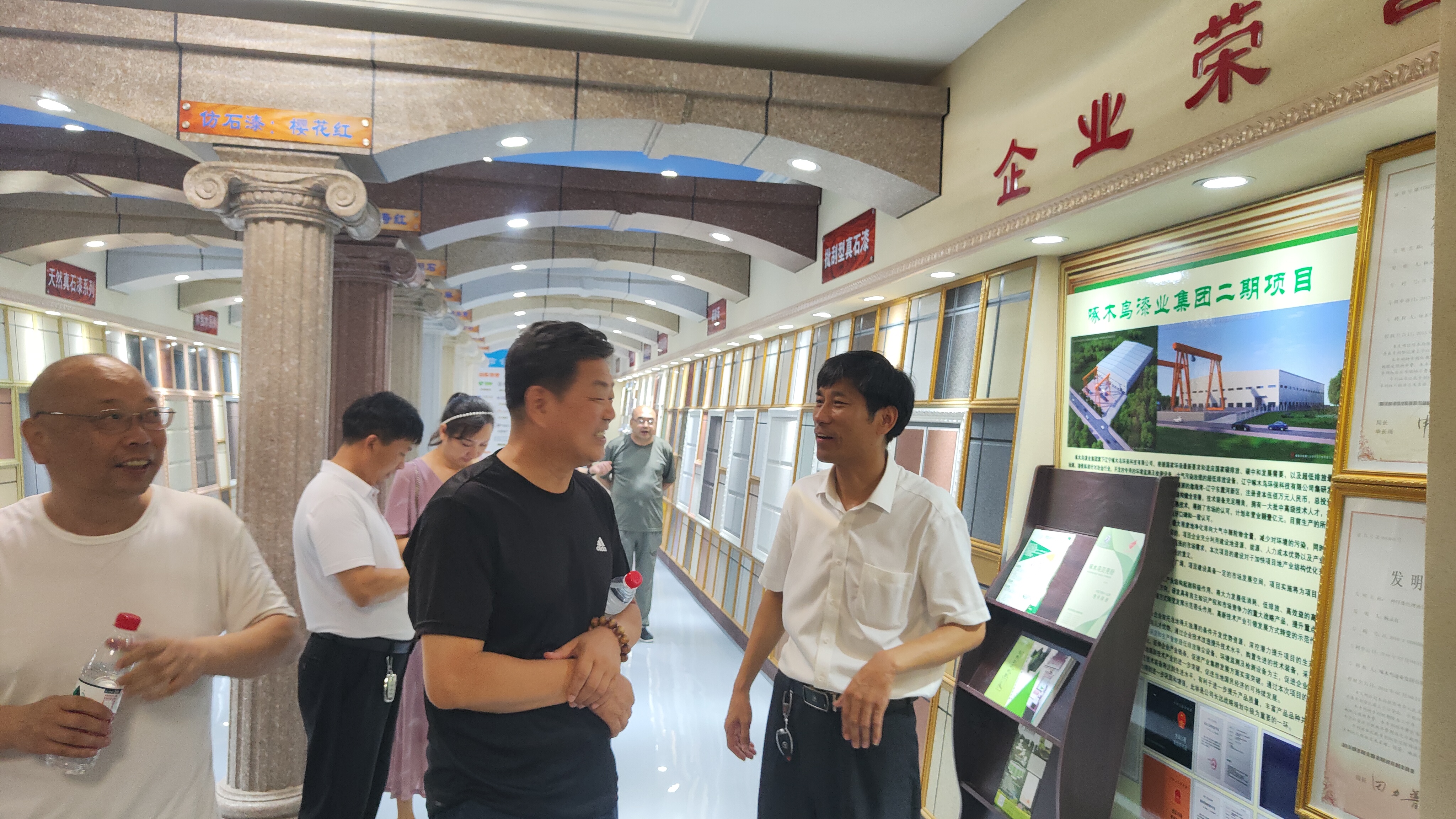 多商会到访啄木鸟漆业集团——互学互鉴 共促发展