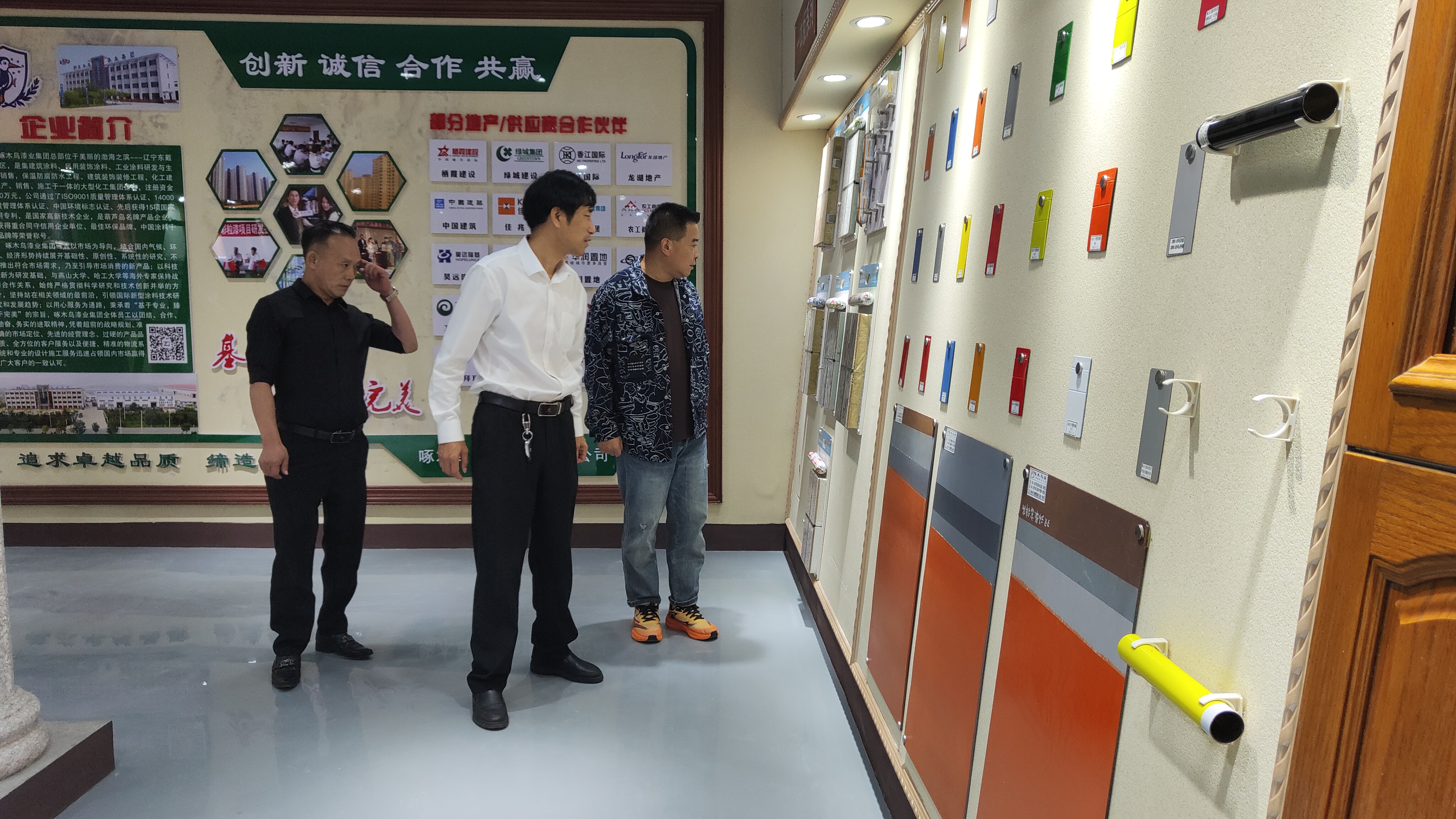 辽宁啄木鸟漆业集团  软瓷 